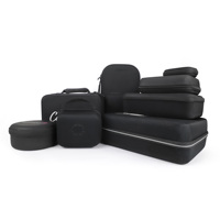 Pochette à coque rigide personnalisée pour le rangement d'outils insert en mousse Etui EVA Sac étanche avec fermeture éclair pour l'électronique de voyage