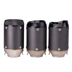 Tubo de Escape Corto de Fibra de Carbono para Motocicleta de Gran Cilindrada, Apto para Modificación de Accesorios Kawasaki - Product Image 3