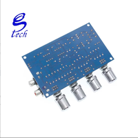 Yüksek Kaliteli NE5532 Stereo Ön Amfi Ton Kartı 4 Kanallı Ses Amplifikatör Modülü XH-M164