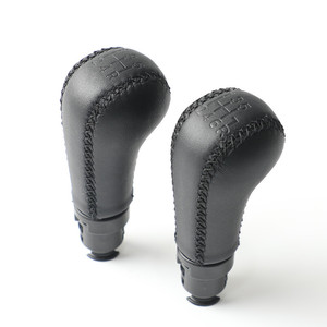 Pommeau de levier de vitesse en cuir, 5 ou 6 vitesses, ergonomique, pour Volvo S60 S80 V70 XC70 - Product Image 2