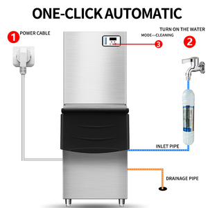 Commercial <b>Ice</b> <b>Maker</b> Making Machine Home Business Block Automatic Cube Air Cooling <b>Ice</b> Cube Machine 300kg - Product Image 4