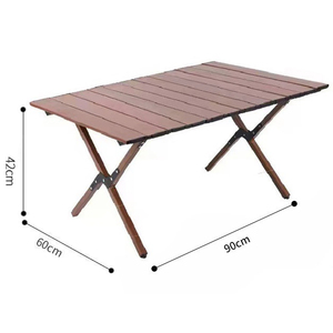 Camping Folding <b>Table</b> Accessory Height Adjustable Korea <b>BBQ</b> <b>Table</b> Camping Steel Portable Detachable <b>Table</b> for <b>Outdoor</b> Use - Product Image 3