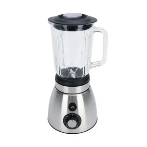 1.5L Glass jar Table Blenders 350w Ice Smoothie Maker With Stainless Steel Grinder