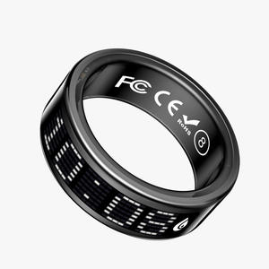 Nouvelle bague connectée 2026 avec suivi du rythme cardiaque, <span class=keywords><strong>de</strong></span> l'oxygène sanguin, du sommeil et <span class=keywords><strong>de</strong></span> l'exercice, étui <span class=keywords><strong>de</strong></span> chargement, et suivi du VRC - Product Image 1