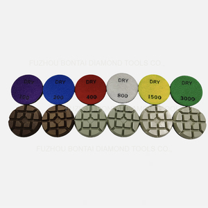 Bontai 3 inç elmas parlatıcı disk reçine kuru parlatma pedleri beton parlatma zemin - Product Image 6