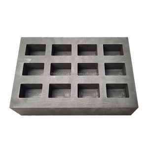 Molde de lingote de grafito resistente a altas temperaturas para Barra de plata - Product Image 1