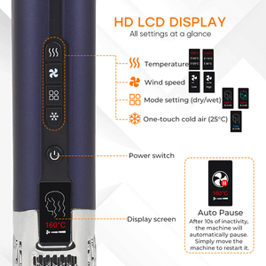 Nouveau 2026 Airstyler 2 en 1 Multistyler Lisseur <span class=keywords><strong>Cheveux</strong></span> <span class=keywords><strong>Humides</strong></span> et Secs 110000 tr/min Ions Fer à Lisser Soufflant Sèche-<span class=keywords><strong>Cheveux</strong></span> - Product Image 3