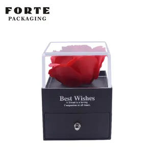 FORTE 꽃 귀여운 보석 포장 펜던트 'jewlery' 선물 상자