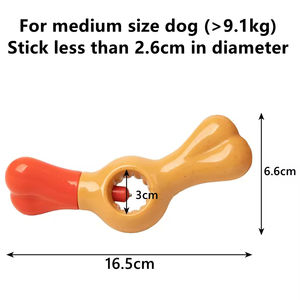Лидер продаж, держатель для жевательной палочки для собак, нейлоновая игрушка, не задушивающая, не содержит BPA, безопасная поддержка жевания для средних собак - Product Image 6