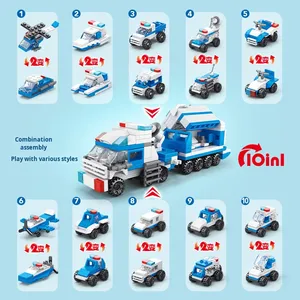 Blocs de construction éducatifs LEGO, figurines de dessins animés aérospatiales militaires en plastique pour la science des enfants, vente en gros compatible - Product Image 4