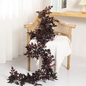 Guirlande de feuilles d'érable artificielles pour décoration d'automne, mariage, maison, vigne décorative, feuilles de Thanksgiving - Product Image 2