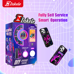 Inkele <span class=keywords><strong>2025</strong></span> thương mại di động máy bán hàng tự động cho tự làm Thiết kế cá nhân điện thoại trường hợp bìa nhanh UV in ấn Máy bán hàng tự động - Product Image 5