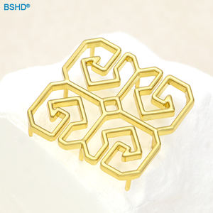 <span class=keywords><strong>Forme</strong></span> <span class=keywords><strong>de</strong></span> <span class=keywords><strong>cercle</strong></span> personnalisé logo creux étiquette en métal doré 18/20mm petite étiquette nominative en métal pour sacs et portefeuille - Product Image 3