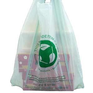 Bolsas de Camiseta Biodegradables con Asas Ergonómicas para Uso Ecológico en Comercios y Mercados - Product Image 2