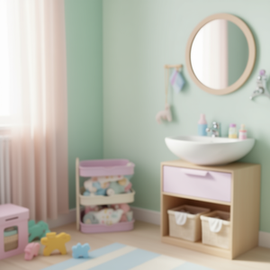 Cepillo para el Cabello Julia Rosa con Mariposas Personalizado para Niños - Product Image 2