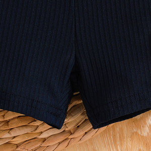 ชุดเสื้อกล้ามกางเกงขาสั้นสองชิ้นลายไดโนเสาร์สำหรับเด็กผู้ชายอายุ 1-2 ปี เสื้อผ้าลำลองสำหรับเด็กเล็กช่วงฤดูร้อนใหม่ - Product Image 5