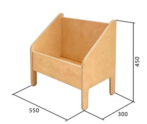 <span class=keywords><strong>Libreria</strong></span> in <span class=keywords><strong>Legno</strong></span> <span class=keywords><strong>Montessori</strong></span> per Bambini, Scaffale Portaoggetti Durevole per Giocattoli, Arredamento per Camera da Letto, Scuola e Asilo - Product Image 3