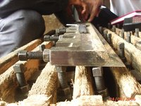 Lame de raboteuse en acier rapide pour le travail du bois, lame à copeaux de bois HSS