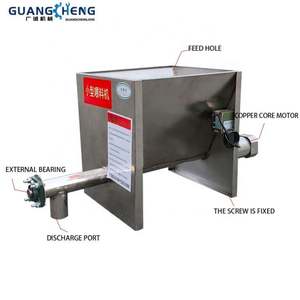 Convoyeur à vis personnalisé en acier inoxydable 304 pour granulés de colorants, poudres et plastiques - Product Image 2