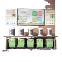 Système de Conteneur de Déchets Souterrain Automatique Personnalisé en Métal pour Collecte des Déchets
