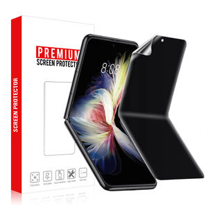 Flip5 Protecteur d'écran de confidentialité pour Samsung Galaxy <span class=keywords><strong>Z</strong></span> Flip 4 Fold5 Film souple Protection anti-espion Hydrogel F doux résistant aux rayures - Product Image 1
