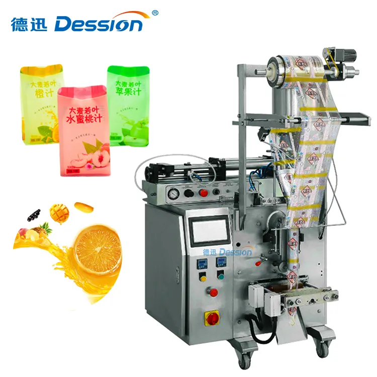Automatic packaging machine fruit pulp mango juice liquid filling and packing machine