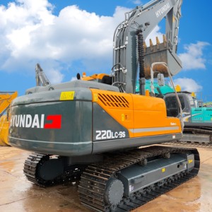 รถขุดฮุนได 220LC-9S มือสอง น้ำหนักบรรทุก 22,100 กก. ได้รับการรับรองมาตรฐาน CE มีสินค้าในแอฟริกา/ตะวันออกกลาง - Product Image 2