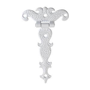 Charnière de meuble à fermeture douce en alliage de zinc rétro pour lit, salle de bain, boîtes en bois, durable, ouverture à 180°, design industriel, boîte cadeau - Product Image 4