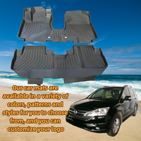 Convient pour 2007-2011 HONDA CRV avec tapis de voiture de protection contre les intempéries