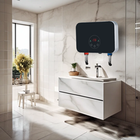 Chauffe-eau électrique instantané 220V 3.5KW certifié CE, chauffe-eau instantané sans réservoir pour la maison, utilisation en cuisine