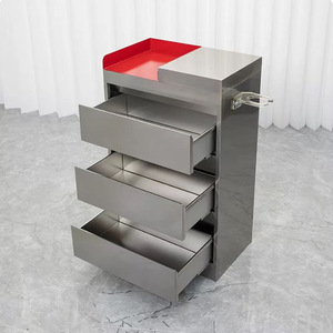 High Quality Stainless Steel Multifunctional Salon <b>Tool</b> <b>Cabinet</b> for Beauty Salon and Salon Furniture Use - Product Image 4