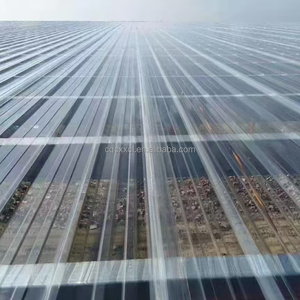 Lámina corrugada de policarbonato transparente de plástico transparente ligero para techos de invernadero de estilo de diseño moderno - Product Image 5