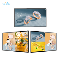 Écran d'affichage numérique mural ultra-plat de 32 pouces avec Wi-Fi, directement de l'usine OEM, pour la publicité dans les centres commerciaux et les commerces de détail