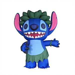 <span class=keywords><strong>Gigante</strong></span> Inflable LED de Stitch (<span class=keywords><strong>Lilo</strong></span> & Stitch) con Temática Hawaiana, Decoración de Personaje de Dibujos Animados para Promoción en Centros Comerciales/Puestos de Parques de Diversiones/Fiestas - Product Image 5