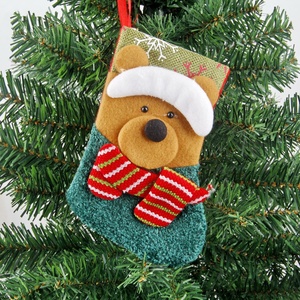 LONGSTAR Décoration de Noël Fournitures Chaussettes Sac Cadeau Bonbons Enfants Petites Chaussettes Arbre de Noël Suspendus Père Noël Chaussettes - Product Image 5