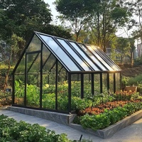 Solárium Modular Prefabricado Xuan Yu, Moderno, para las Cuatro Estaciones, Ventanas con Alta Transmitancia de Luz, Fácil Instalación, Policarbonato/Vidrio