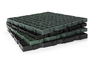 Haute qualité HDPE PP <span class=keywords><strong>plastique</strong></span> herbe grille pavé extérieur allée parc jardin pente barrage parking terrassement verdissement - Product Image 2