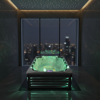 de haute qualité pour 12 personnes, extérieur de luxe, offre spéciale, spa rentable