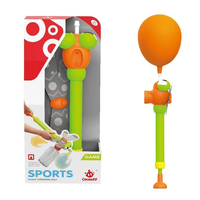 Lanceur de ballons d'eau en plastique grande capacité 500 ml, pistolet à eau, comprend 1 paquet de ballons de 28 cm, 2 styles de dessins animés au choix, portable