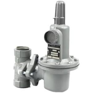 Vanne de réduction de pression de gaz Fisher, taille de port 1/2 pouce, pour milieux à température normale, modèle 627-1217-29855 627-1217-29858 627-1217-29860 - Product Image 1