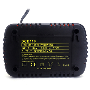 <span class=keywords><strong>Chargeur</strong></span> de batterie Li-ion durable à charge rapide8A 176Wh 18V <span class=keywords><strong>DCB118</strong></span> et <span class=keywords><strong>chargeur</strong></span> rapide de remplacement haute vitesse pour <span class=keywords><strong>DeWalt</strong></span> - Product Image 4