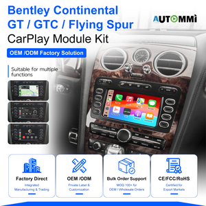 Module sans fil Apple CarPlay et Android Auto pour Bentley Continental GT/GTC/Flying Spur - Product Image 1