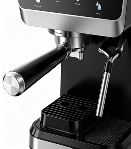 เครื่องชงกาแฟเอสเพรสโซ Anbolife OEM&ODM รุ่นขายดีที่สุด ระดับมืออาชีพ กึ่งอัตโนมัติอเนกประสงค์ สำหรับใช้ในบ้าน ดีไซน์ทันสมัย หน้าจอสัมผัส แรงดัน 20 บาร์ - Product Image 2