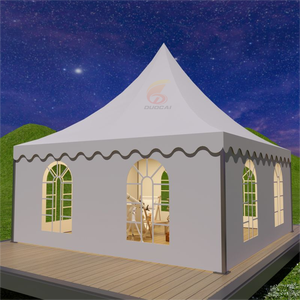 Waterproof Transparent Pagoda <strong>Tent</strong> with Clear PVC and Aluminum Alloy Frame for Outdoor Weddings and Parties - Product Image 2