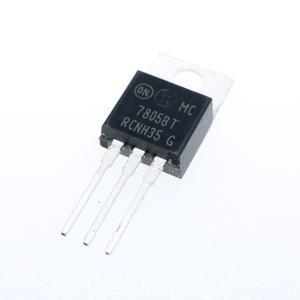 MC7805 Régulateur de tension linéaire IC de gestion de l'alimentation 5V SMD/SMT TO-220 Package MC7805BTG Onsemi - Product Image 1