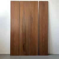 Carrelage en porcelaine effet bois extra long 200x1200 à bords rectifiés pour l'installation au sol/mur des supermarchés et salles de bain