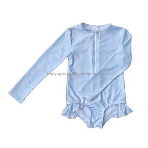 Traje de baño personalizado para niños OEM Fabricantes MOQ bajo Ropa de Playa Linda para niñas Traje de baño para Niños Americanos Traje de baño - Product Image 6