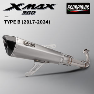 Sistema de <span class=keywords><strong>Escape</strong></span> Delantero <span class=keywords><strong>para</strong></span> Motocicleta XMAX300 <span class=keywords><strong>XMAX</strong></span> <span class=keywords><strong>300</strong></span> XMAX300 H6 2017-2024, Línea de <span class=keywords><strong>Escape</strong></span> de Carreras, Posición Original - Product Image 3