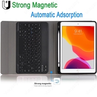 ZERTY Keyboard ZERTY, untuk Samsung Galaxy Tab S7 S6 Lite S5E S4