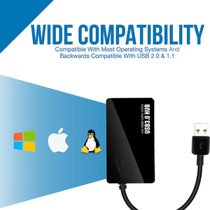 Adapter cho Máy Tính Xách Tay PC tốc độ cao <span class=keywords><strong>USB</strong></span> 3.0 <span class=keywords><strong>Hub</strong></span> Bên Ngoài <span class=keywords><strong>4</strong></span> cổng điện thoại Memory Stick - Product Image 5